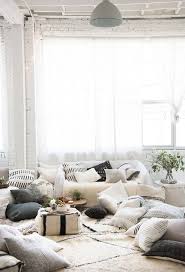 I wish i hadn't hesitated), i decided that perhaps this is not such a difficult item to make myself, and then i would have a unique one. 57 Cool Ideas To Decorate Your Place With Floor Pillows Shelterness