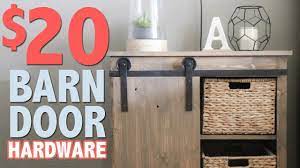 This is where a mini barn door hardware kit for cabinet comes in handy. 20 Diy Barn Door Hardware Shanty2chic Youtube