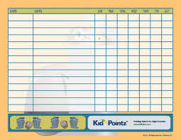 Chorechart Children Chores List Kid Pointz