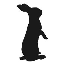 Free Bunny Silhouette Printable Rabbit Silhouette Bunny Silhouette Silhouette Images