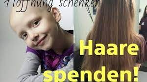 haare spenden youtube
