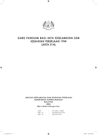 Isi dan sistematika surat lamaran pekerjaan meliputi tempat dan tanggal pembuatan surat, lampiran dan perihal, alamat surat, salam pembuka, alinea pembuka, isi, penutup, tanda tangan, dan nama terang. Akta 514 Akta Garis Panduan Bagi Akta Keselamatan Dan Kesihatan Pekerjaan 1994 Akta 514 Jabatan Keselamatan Dan Kesihatan Pekerjaan Kementerian Sumber Studocu