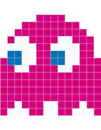 Pink Pacman Ghost Png 350 450 Pixels Decoration