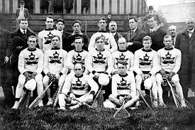 Canada S First National Lacrosse Team At The London 1908 Olympic Games Shirts Hockey