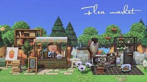 Flea Market Inspo Credit To Mori Tsumu On Twitter Animal Crossing Animal Crossing Guide Animal Crossing Qr