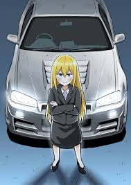 Pin On Anime Girl Car
