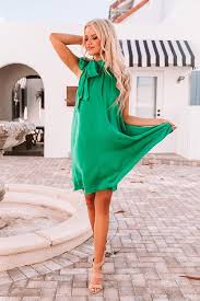 From playful prints to bare shoulders, celebrate summer in style. Friday Night Glam Shift Dress In Kelly Green Impressions Online Boutique Page 1