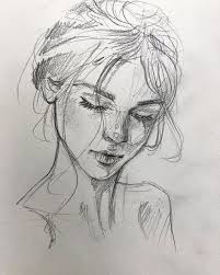 Basic Black And White Portrait Drawing Portrait Art Photography Art Portrait In 2020 Pencil Drawings Easy Art Drawings Sketches Drawing Sketches
