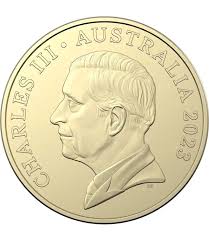 2023 Australian One Dollar $1 coin KING CHARLES