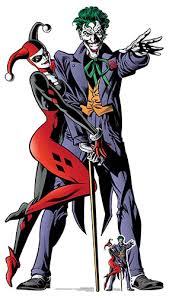 Weitere ideen zu harley quinn, joker und harley quinn, joker. Harley Quinn Und Das Joker Classic Comic Parchen Doppelte Lebensgrosse Karton Ausschnitt 167cm Partyrama Ch