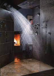 This vent free fireplace system functions on propane only. 51 Mesmerizing Master Bathrooms With Fireplaces