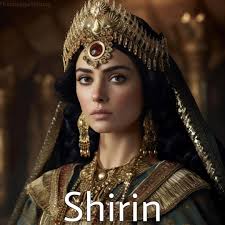 Shirin Shirin (From Persian meaning "sweet": شیرین; died 628) **was a  Christian wife of the Sasanian King of Kings Khosrow II** (r. 590–628). In  the revolution after the death of Khosrow's father