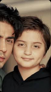 Abram Khan with Shahrukh Now