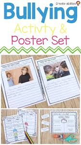Bullying Activities Role Plays And Poster Set Bullying Activities Bullying Lessons Child Bullying