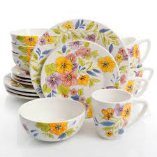 We did not find results for: Laurie Gates Caro 16 Piece Dinnerware Set Floral