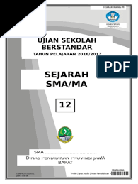 Bacalah setiap soal dengan teliti. Usbn Sejarah Sma Paket 1 2017 Prov