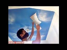 Cara membuat lukisan awan di plafon sendiri sebenarnya sangat mudah, asalkan anda paham betul apa saja yang harus dilakukan.jika anda. Cara Cepat Mengecat Motif Awan 5 Menit Finish Youtube Room Paint Designs Wall Art Wallpaper 3d Wall Painting