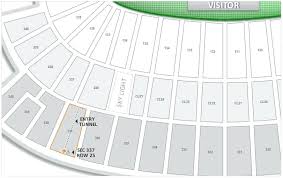 gillette stadium concert seating chart with seat numbers