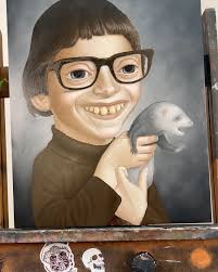 “Going Goblin”, 16x20 oil