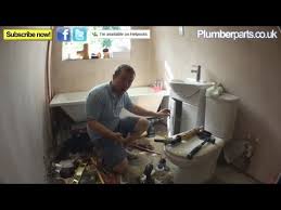 Edwardian 560mm basin & freestanding rectangular cloakroom vanity unit. How To Fit A Vanity Unit Basin Or Sink Plumbing Tips Youtube