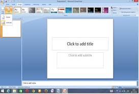 Powerpoint 2007 mengalami perubahan yang cukup signifikan dibandingkan versi sebelumnya. Berikut Untuk Mengatur Template Pada Power Point 2007 Maka Pilih