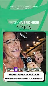 ADRIANA VENÍ A CANTAR VOS, Quedate y mirá este ping pong en la tercera  noche del Festival Internacional de Peñas de Villa María 2025!, Con  increíbles vouchers de MASAJES de la mano de ...