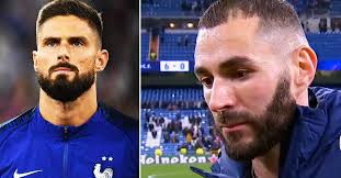Benzema had previously suggested that giroud's abilities pale in comparison to his own while addressing his continued omission from deschamps' squad in a social media q&a last year. Karim Benzema Speaks Out On Playing With Olivier Giroud For France After Their Big Conflict