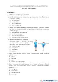 Penilaian merupakan suatu alat ukur untuk mengumpulkan berbagai informasi secara berkesinambungan dan menyeluruh. Soal Mid Penjas Kelas 4 Smtr 2 Worksheet