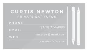 Virtual classroom with a whiteboard. Tutor Business Cards Match Your Color Style Free