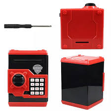 Digital coin bank,automatic coin counter totals all u.s. Automatic Electronic Piggy Bank Atm Password Money Box Cash Coin Saving Box Atm Bank Safe Box Automatic Deposit Banknote Toys Money Banking Toys Aliexpress