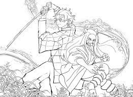 Turn on the printer and click on the drawing of demon slayer you prefer. Demon Slayer Coloring Pages New Images Free Printable