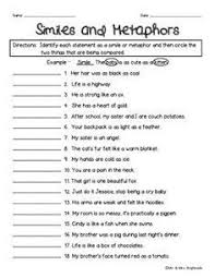 My Heart Is Gold And My Hands Are Cold Meaning Figurative Language Similes And Metaphors Similes And Metaphors Figurative Language Worksheet Simile Worksheet