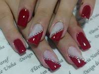 Entra y descubre algunos diseños de uñas acrílicas decoradas que te van a encantar. 18 Ideas De Unas Acrilicas Rojas Manicura Para Unas Cortas Manicura De Unas Manicura