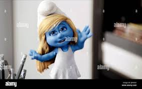 Smurfette hi-res stock photography and images - Alamy