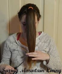 Now cut off all the excess hair outside the ponytail with your clippers. Pin On Fabulously Frugal Thursday Linky