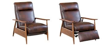 Peter Mid Century Modern Leather Recliner Chair Club Furniture Mid Century Modern Recliner Modern Recliner Recliner Chair