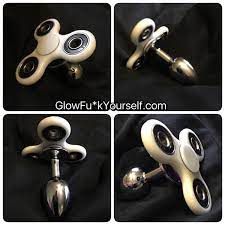 Fidget Spinner Butt Plug Stainless Steel Anal Focus Toy - Etsy