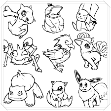 Pokemon Para Colorear E Imprimir