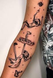 Definitely not going to grow to regret that antifa tattoo. Rick And Morty Space Jumping Tattoo Tattoo Designs For Women