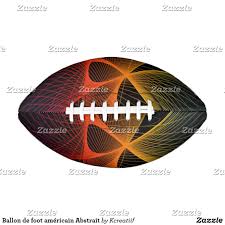 Ballon De Foot Americain Abstrait Zazzle Fr Foot Americain Ballon De Football Ballon De Foot