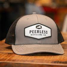 Cloth Patch Trucker Hat Peerless Distilling Co