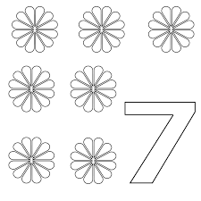 Download this adorable dog printable to delight your child. Number 7 Coloring Pages For Preschoolers For Toddlers