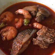 Light Soup Tilapia Shrimps Chevon Food Ghana African Food Africa Food West African Food