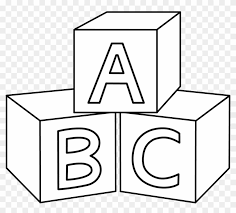 Begin by drawing in a couple of horizontal lines to use as guides for the top and bottom of your letters. Baby Blocks Drawing Online