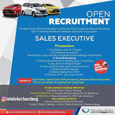 Lowongan kerja bec bandung informasi lowongan kerja bumiayu. Lowongan Kerja Mederka Motor Toyota Bandung April 2019 Info Loker Bandung 2021