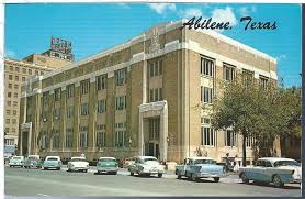 Abilene Texas Tx Post Office Chrome View O Gram Unused Vintage Postcard Abilene Texas Abilene Vintage Postcard