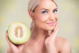 I honestly created this right after i woke up so idk what i'm doing. Beautiful Woman With Perfect Skin Melons For Perfect Complexion Stock Photo Picture And Royalty Free Image Image 15075599