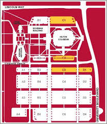 image result for parking lot map at hilton coliseum iowa