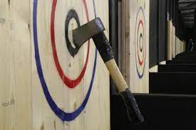 Axe throwing sounds and looks a little crazy but anyone can learn how to throw an axe and make it stick! Axe Throwing Experience Brainy Actz Socal