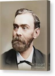 Alfred Nobel Canvas Prints for Sale